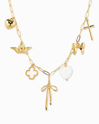 The Adorable Bow Charm Necklace