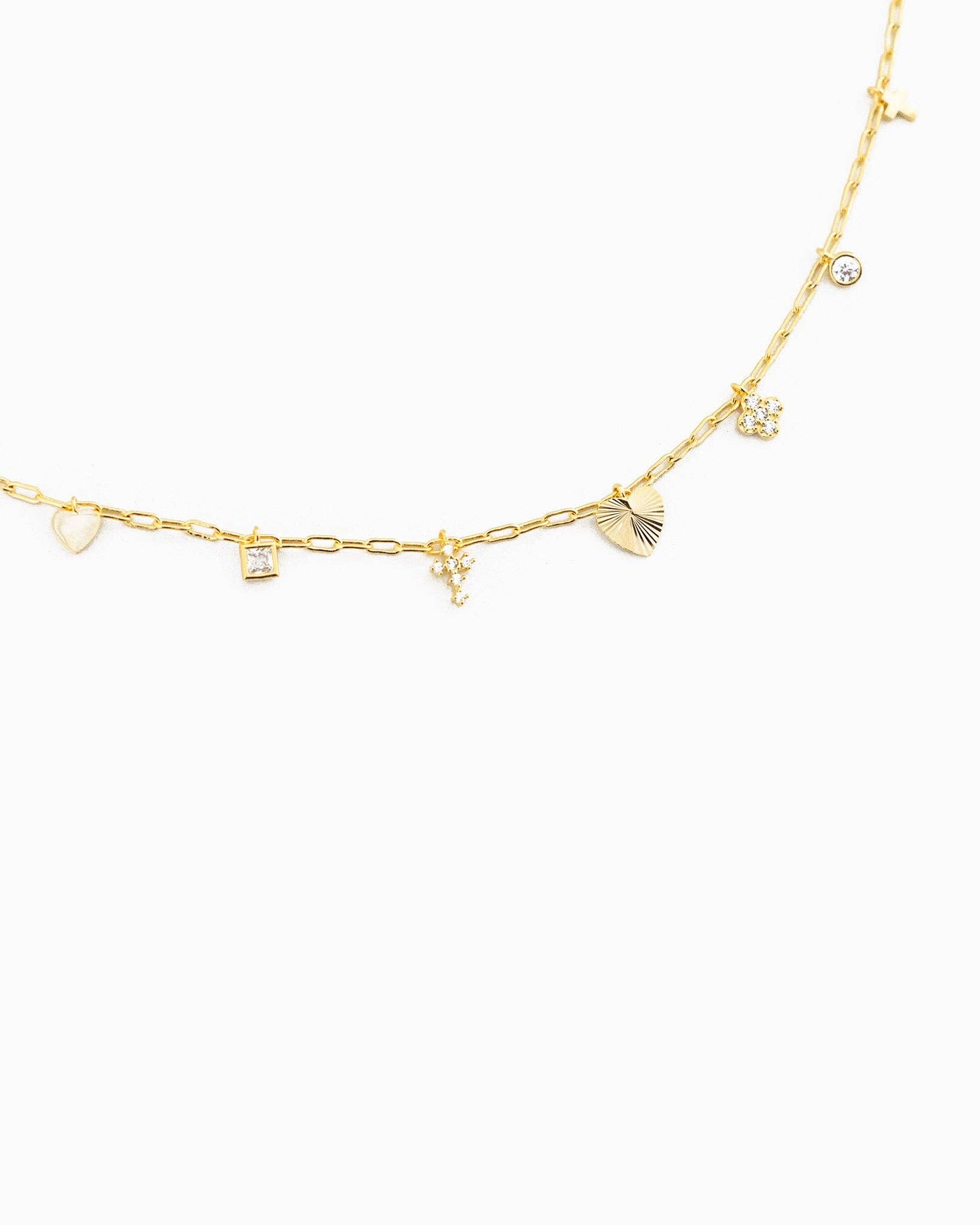 The Adore Dainty Charm Necklace