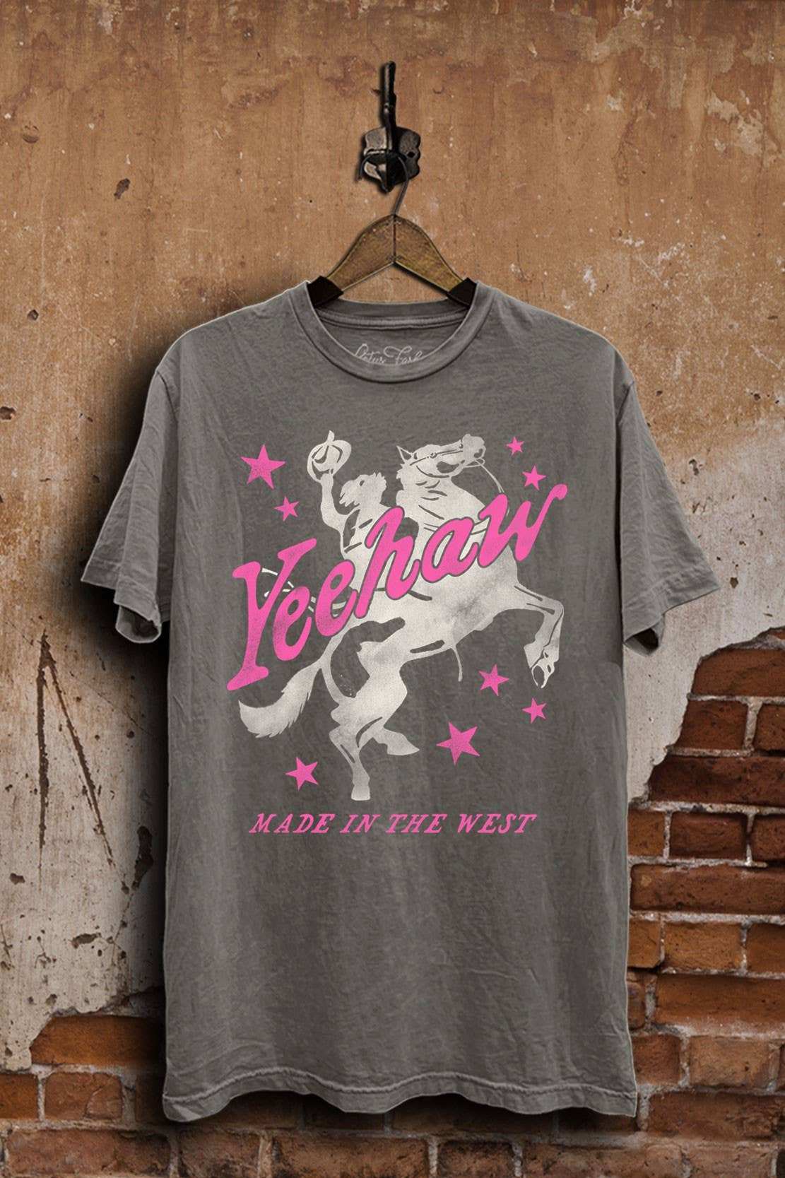Yeehaw Made In The West Graphic Top