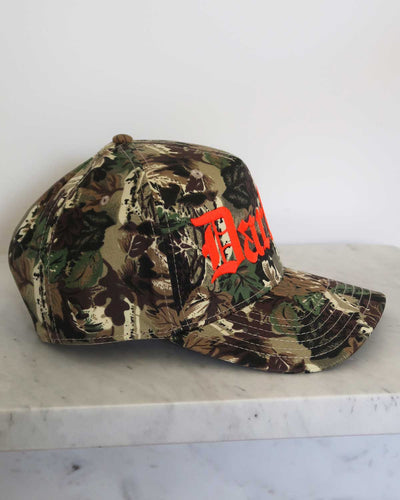 Darlin' Camo Embroidered Hat - Trendy Western Style