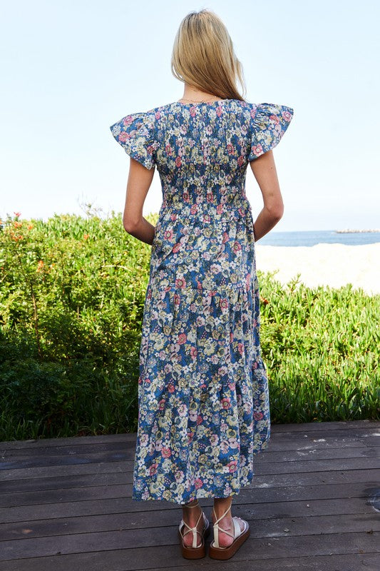 Floral Midi Dress - ONLINE ONLY