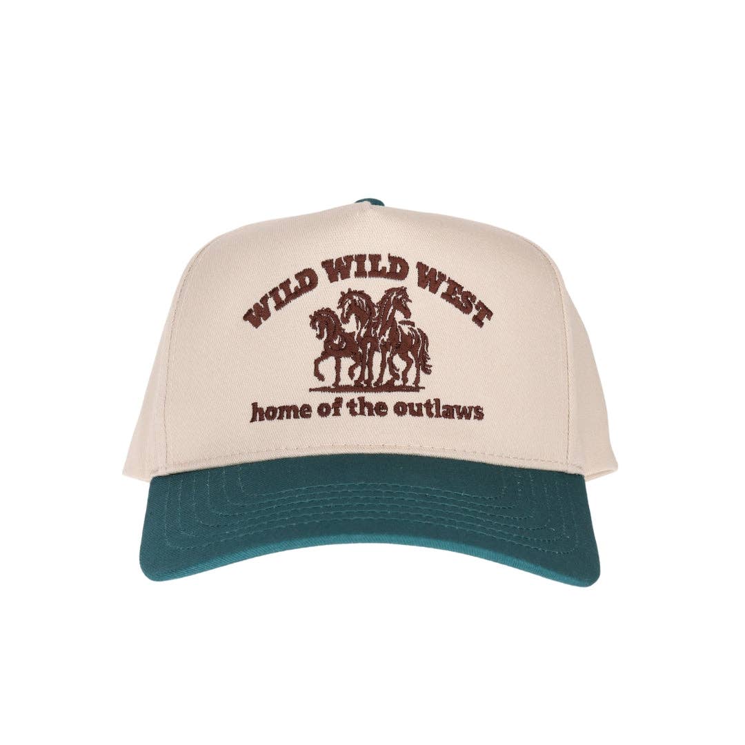 Wild Wild West Embroidered Trucker Hat