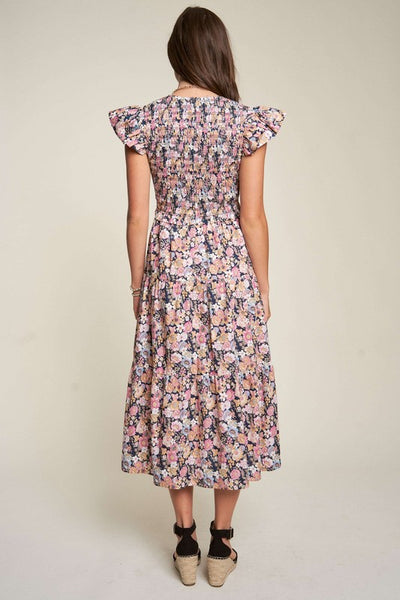 Floral Midi Dress - ONLINE ONLY