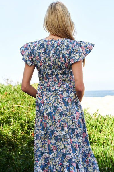 Floral Midi Dress - ONLINE ONLY