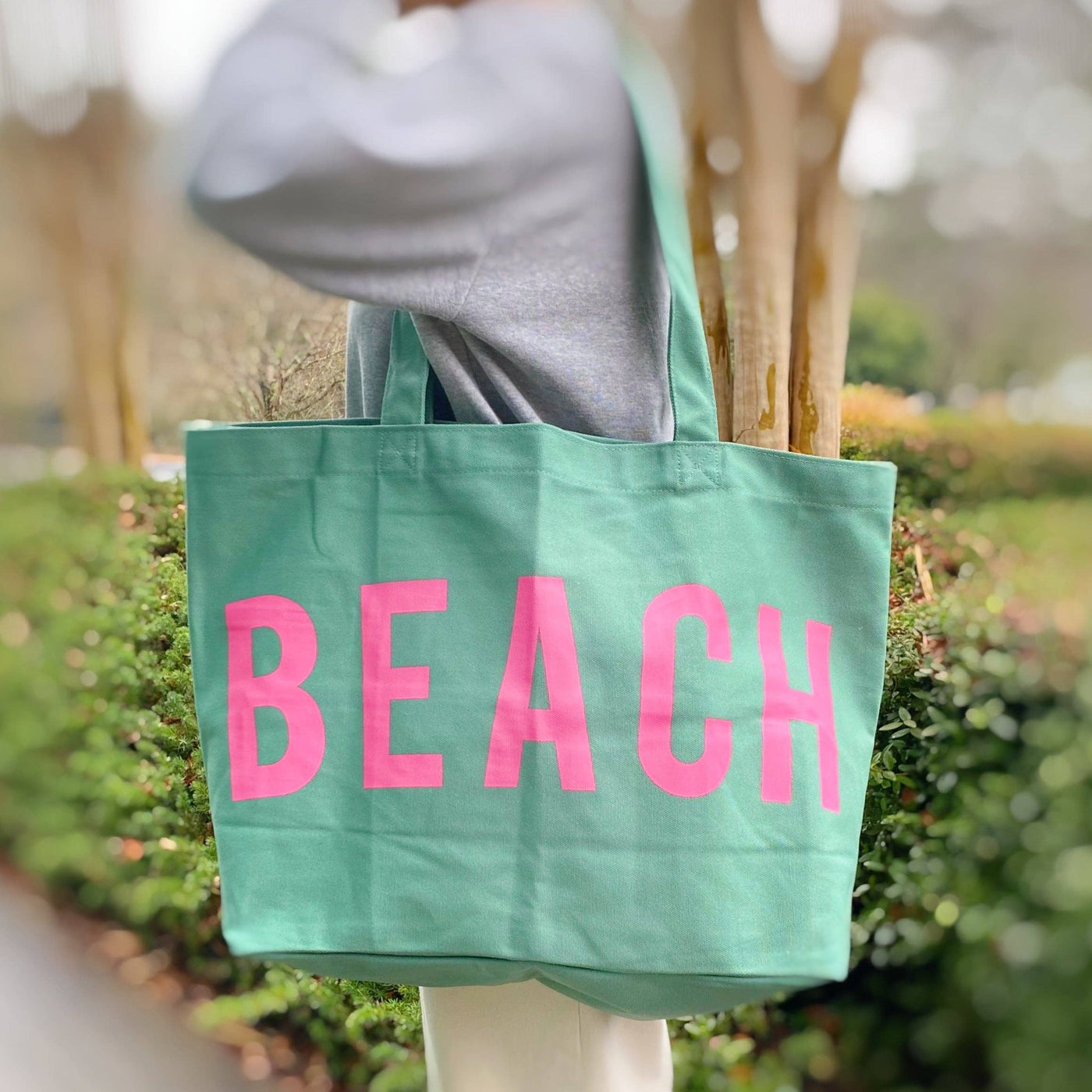 Beach Canvas Tote