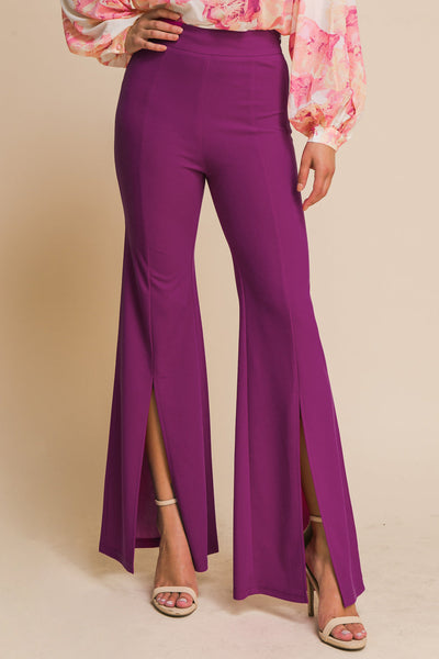 HEY DARLING WOVEN FLARE PANTS