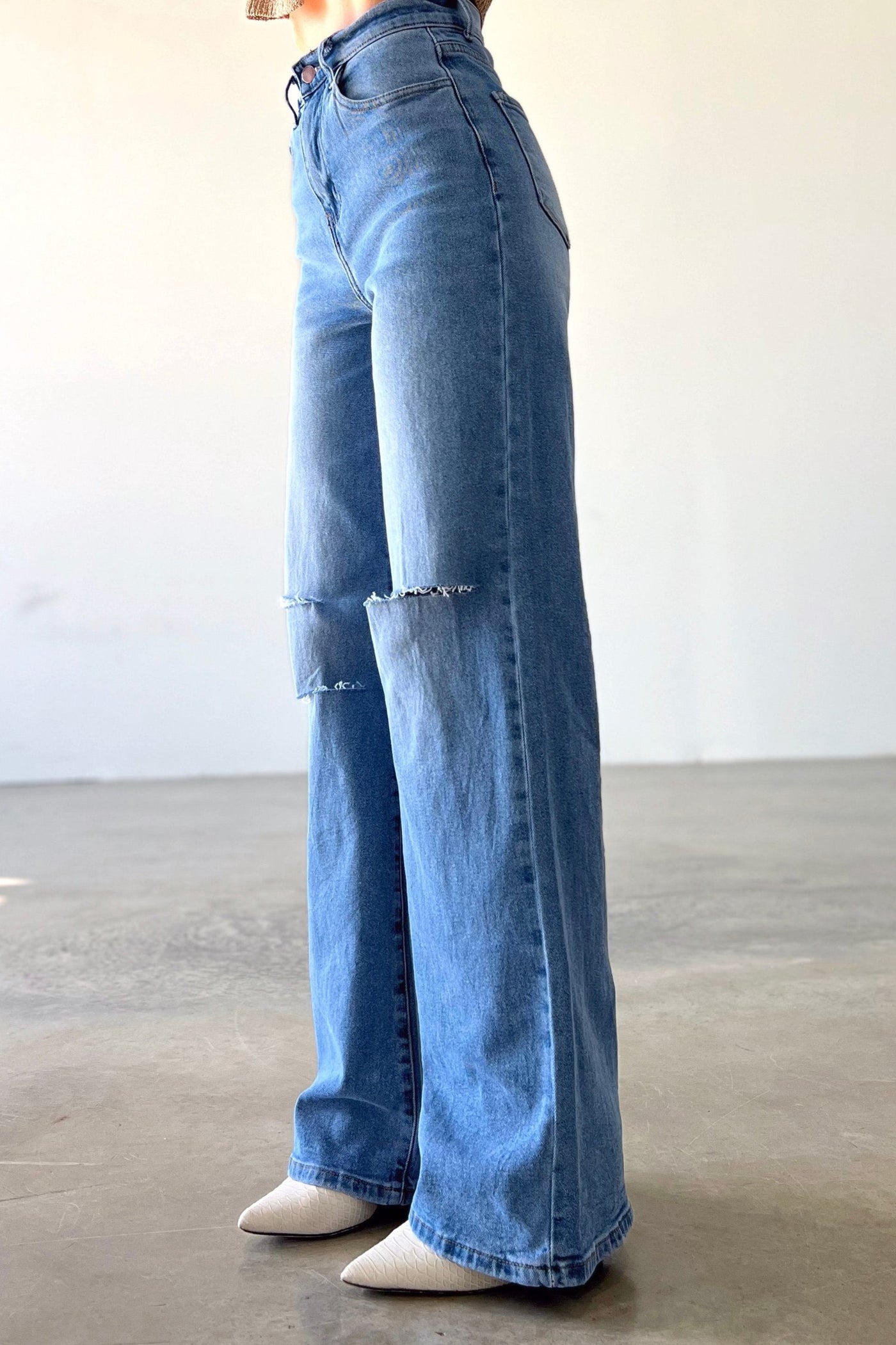 The Hailey Straight Leg Jean