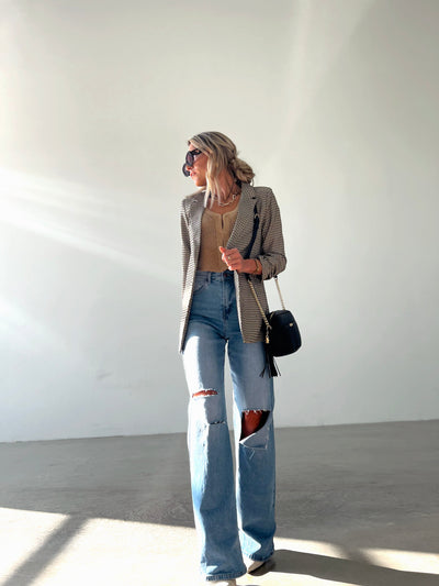 The Hailey Straight Leg Jean