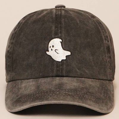 Ghost Embroidered Hat